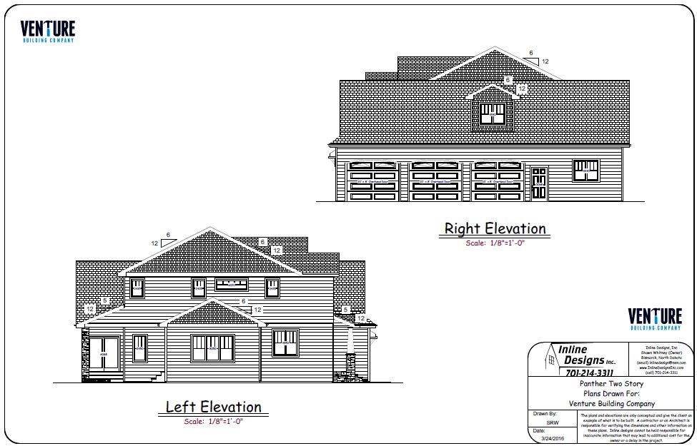 Right & Left Elevations